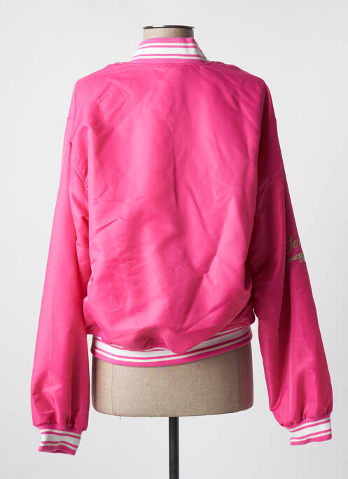 Blouson rose JCL pour femme