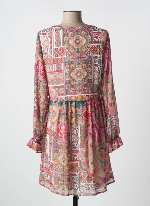 Robe courte rose LES P'TITES BOMBES pour femme