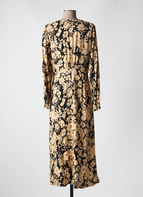 Robe longue beige LES P'TITES BOMBES femme