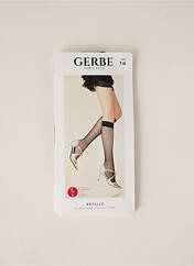 Chaussettes noir GERBE pour femme seconde vue