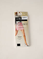 Chaussettes noir LE BOURGET pour femme seconde vue