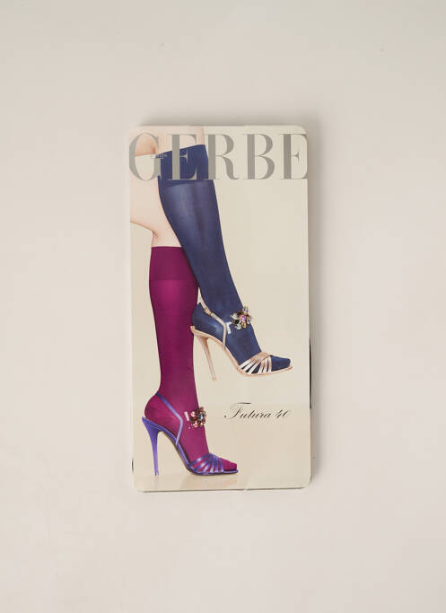 Chaussettes noir GERBE pour femme