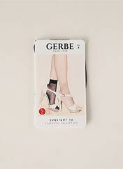 Chaussettes noir GERBE pour femme seconde vue