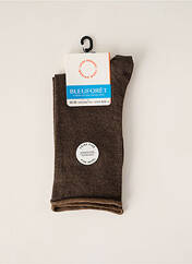 Chaussettes marron BLEU FORET pour garçon seconde vue