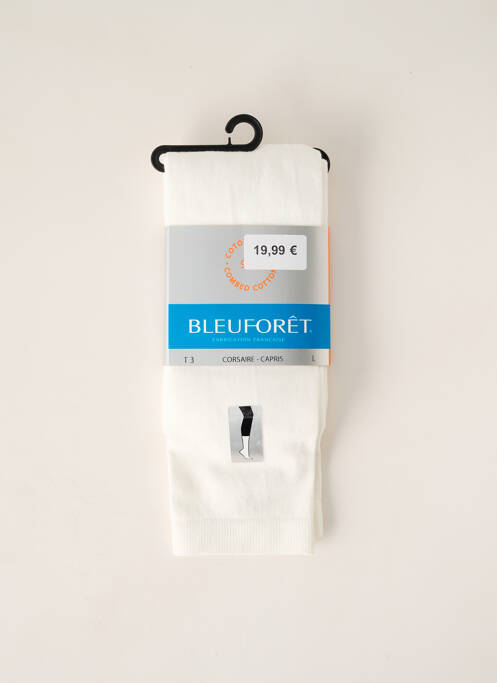 Corsaire blanc BLEU FORET pour femme