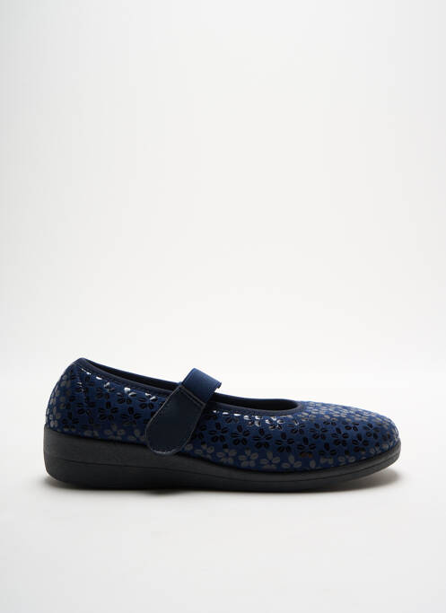 Chaussons/Pantoufles bleu NELES pour femme