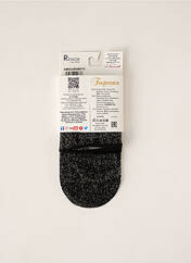 Chaussettes noir TRASPARENZE pour femme seconde vue