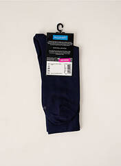 Chaussettes bleu BLEU FORET pour homme seconde vue