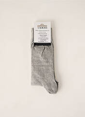 Chaussettes gris GARÇON FRANÇAIS pour homme seconde vue