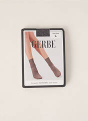 Chaussettes gris GERBE pour femme seconde vue