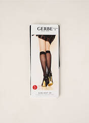 Chaussettes noir GERBE pour femme seconde vue