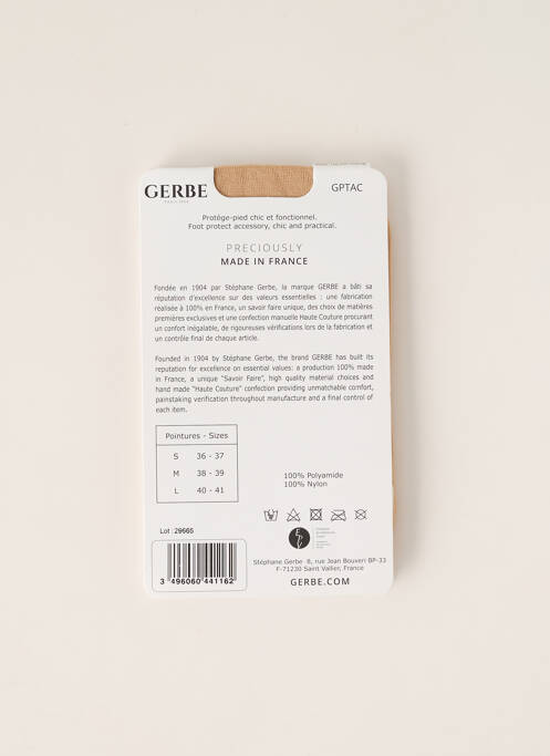 Chaussettes chair GERBE pour femme