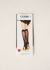 Chaussettes noir GERBE pour femme seconde vue