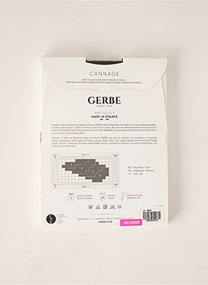 Collants stretch noir GERBE femme