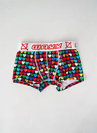Boxer stretch rouge WAXX garcon