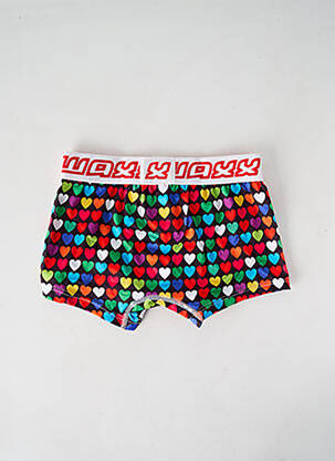 Boxer stretch rouge WAXX garçon