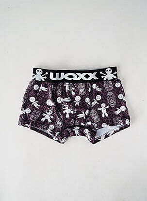 Boxer stretch gris WAXX garçon