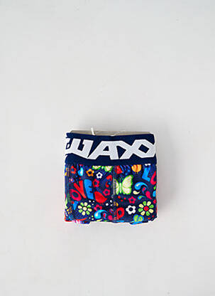 Boxer stretch bleu WAXX garçon