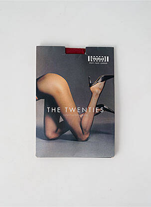 Collants stretch rouge WOLFORD femme