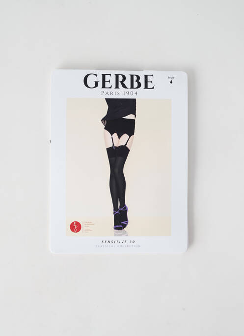 Bas noir GERBE pour femme