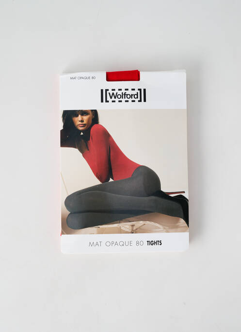 Collants rouge WOLFORD pour femme