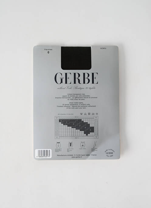 Collants gris GERBE pour femme