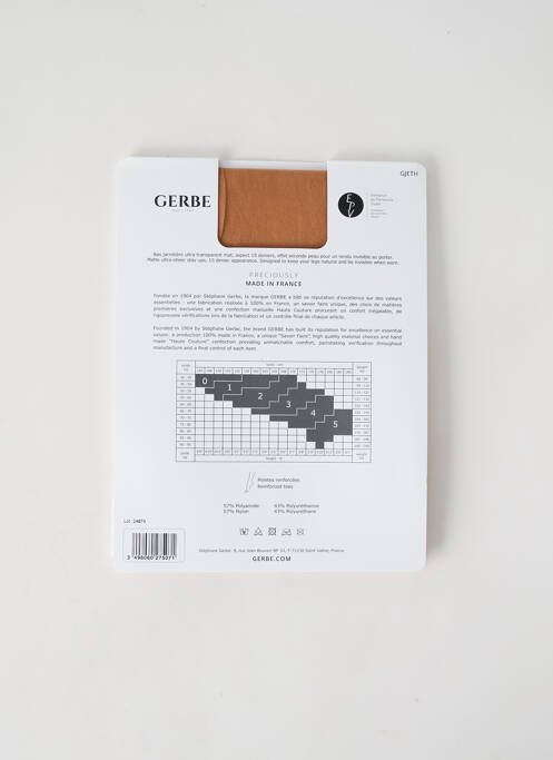 Bas chair GERBE pour femme