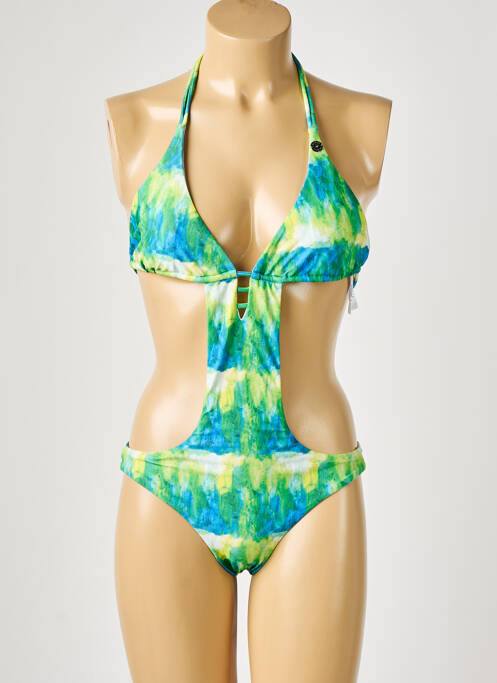 Maillot de bain 1 pièce vert SALSA pour femme