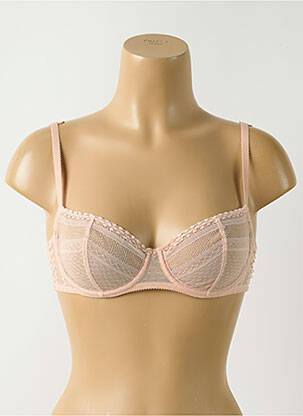 Soutien-gorge effet matière satinée haut soutien-gorge emboitant rose VANITY FAIR femme
