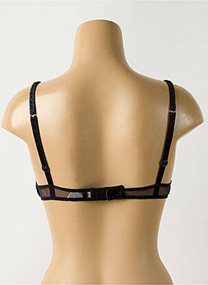 Soutien-gorge légère et transparente haut soutien-gorge emboitant noir BARBARA femme