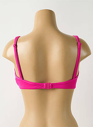 Haut de maillot de bain stretch haut soutien-gorge moulé rose SEAFOLLY femme