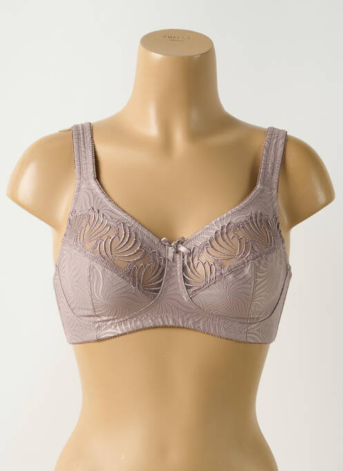 Soutien-gorge gris PIEGE pour femme