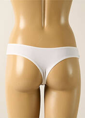 Tanga blanc WACOAL pour femme seconde vue