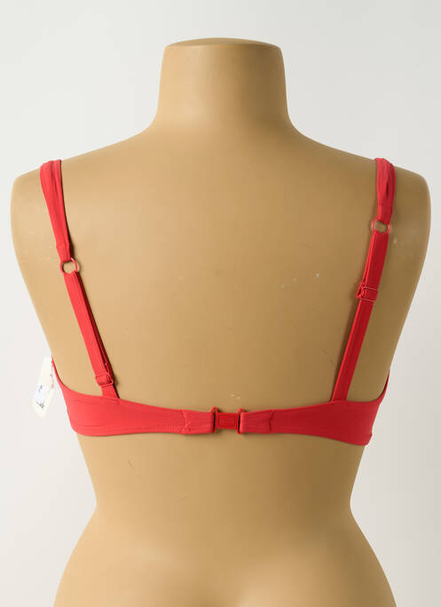 Haut de maillot de bain rouge AUBADE femme
