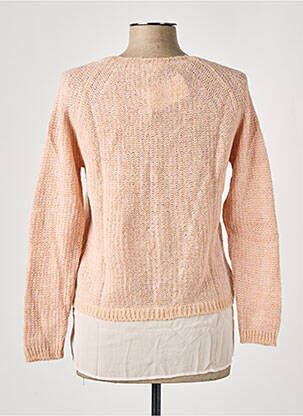Pull coupe droite manches longues rose SALSA femme