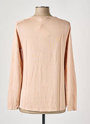 Top col rond manches longues rose SALSA femme