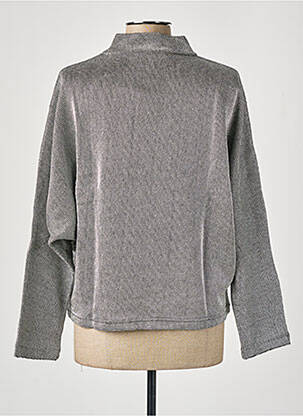 Pull manches longues manches longues argent APART femme