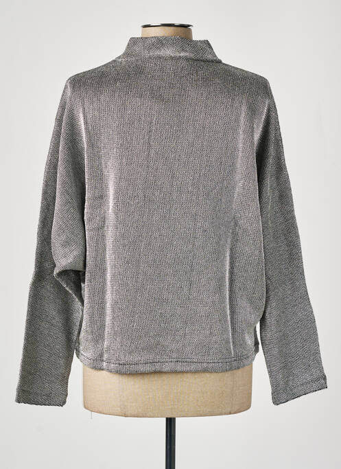 Pull manches longues manches longues argent APART femme