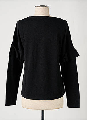 Pull coupe droite manches longues noir SALSA femme
