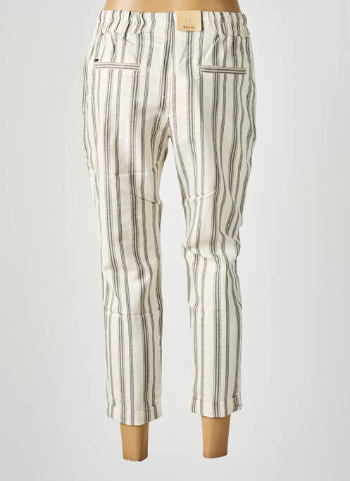 Pantalon 7/8 taille élastique beige SALSA femme