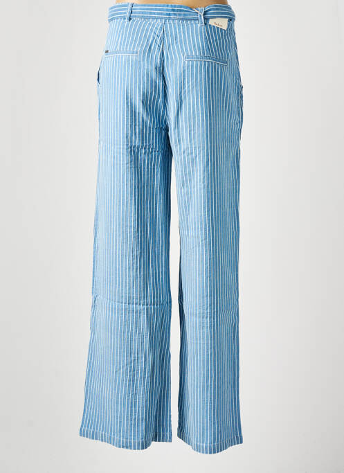 Pantalon droit bleu SALSA pour femme