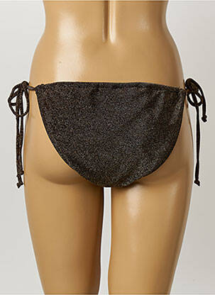 Bas de maillot de bain fermeture liens à nouer bikini or MOLLY BRACKEN femme