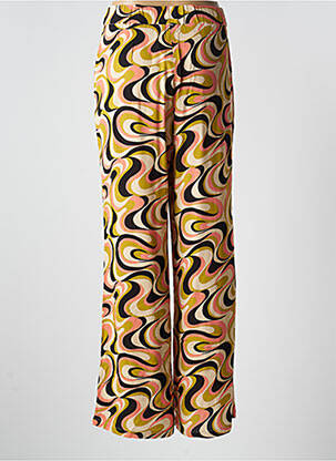Pantalon large fermeture zippée sous rabat boutonné taille normale vert KING LOUIE femme