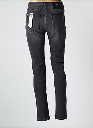 Jeans skinny taille haute taille haute noir FRACOMINA femme