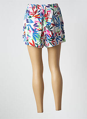 Short fermeture zippée sous rabat boutonné taille normale bleu MOLLY BRACKEN femme