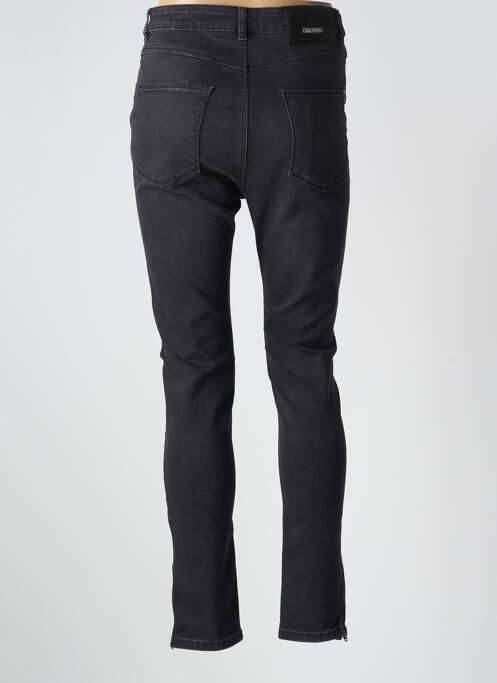 Jeans coupe slim noir FRACOMINA pour femme