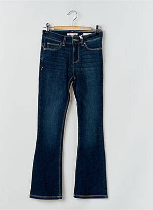 Jeans coupe droite taille normale taille normale bleu FRACOMINA femme