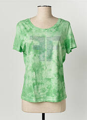 T-shirt vert FRACOMINA pour femme seconde vue