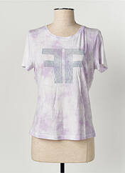 T-shirt violet FRACOMINA pour femme seconde vue