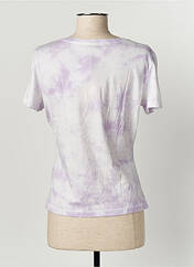 T-shirt violet FRACOMINA pour femme seconde vue